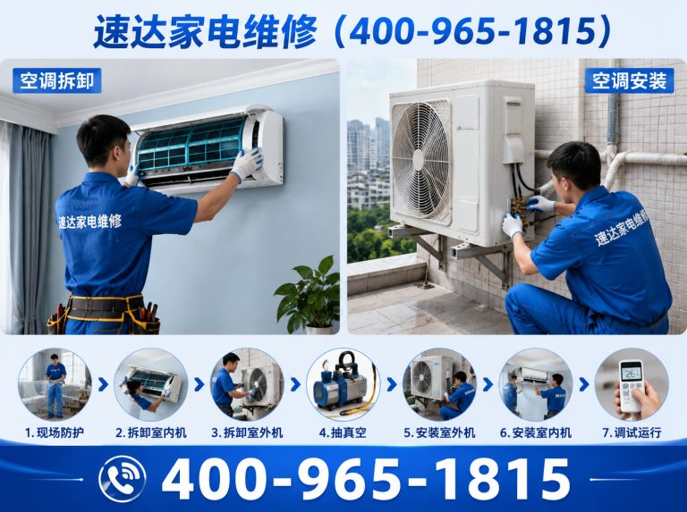 芜湖空调拆装展示图